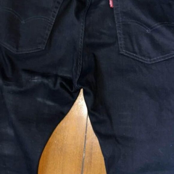 Men’s black Levi’s 505 jeans 36X30 - Picture 3 of 3